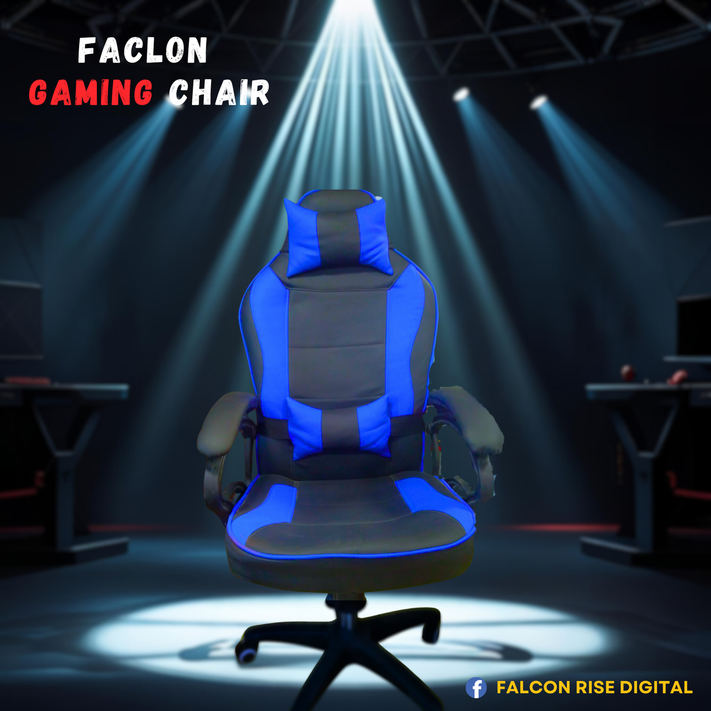 Razer Axotic Gaming Chair – Best Gaming Chair in Pakistan | High-Quality Imported Leather Chair with Reclining Option, Comfortable Armrests & Smooth Wheels