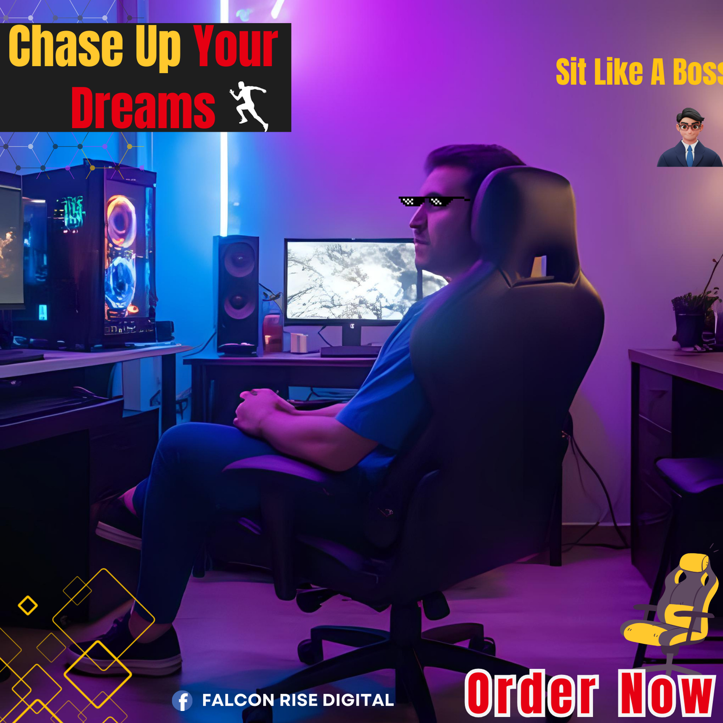 Razer Axotic Gaming Chair – Best Gaming Chair in Pakistan | High-Quality Imported Leather Chair with Reclining Option, Comfortable Armrests & Smooth Wheels
