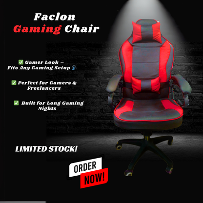 Razer Axotic Gaming Chair – Best Gaming Chair in Pakistan | High-Quality Imported Leather Chair with Reclining Option, Comfortable Armrests & Smooth Wheels