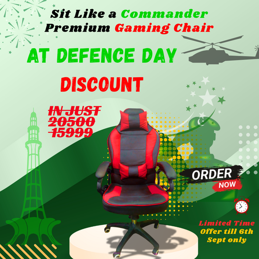 Razer Axotic Gaming Chair – Best Gaming Chair in Pakistan | High-Quality Imported Leather Chair with Reclining Option, Comfortable Armrests & Smooth Wheels